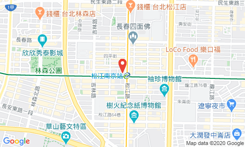 104台北市南京東路二段101號11樓(行政管理部)